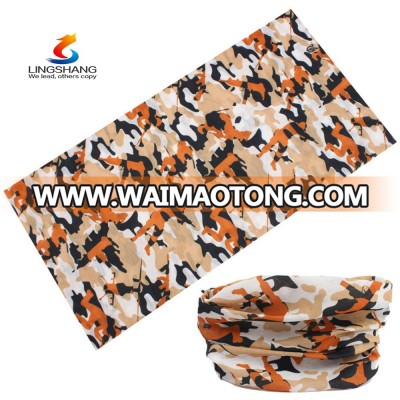 Cheap 100% polyester logo custom soldier printed bandana