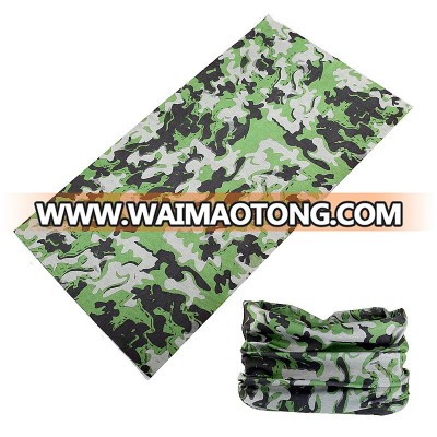 Hotsale multi functional bandana seamless polyester hand band camouflage eye-catching tube bandana